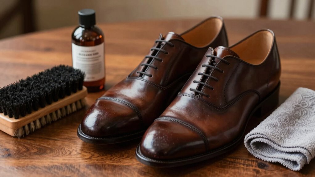 proper shoe maintenance techniques