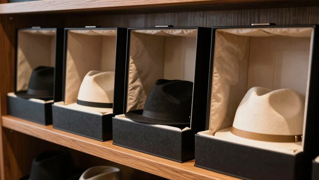 protects hat shape finish