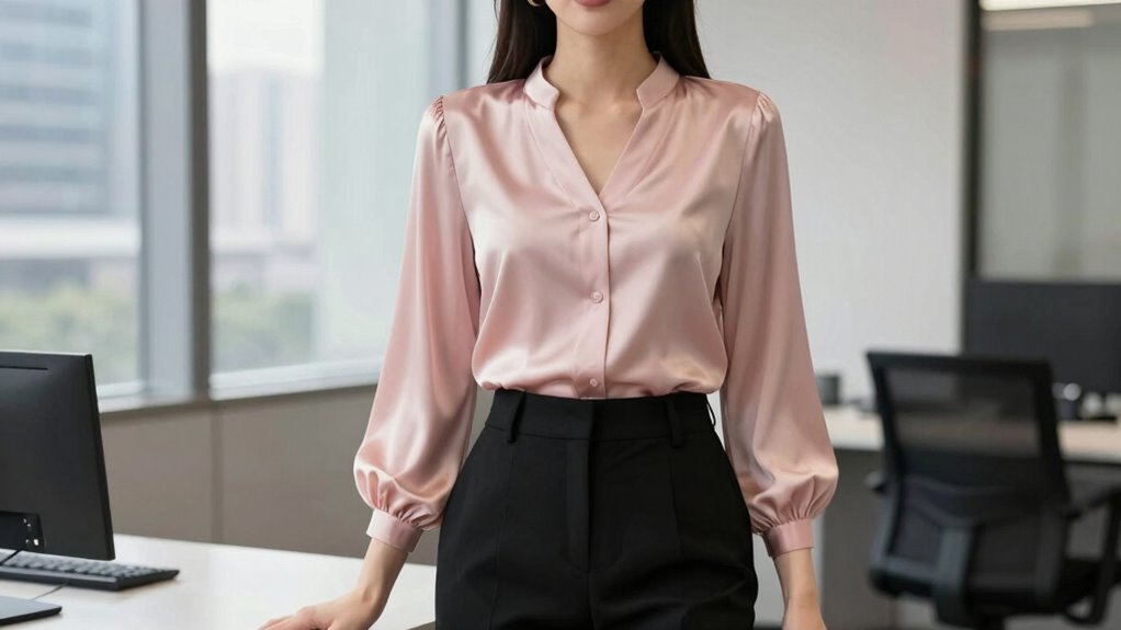 silk blouses elevate style