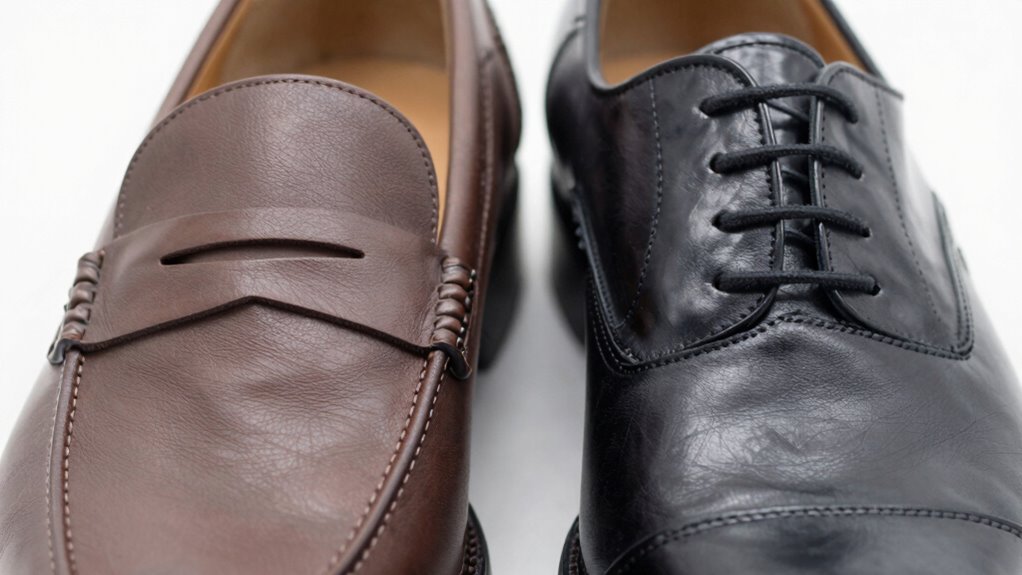 soft vs structured luxury footwear