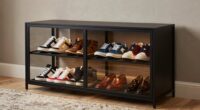 stylish and functional footwear organization