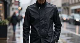 stylish rain jacket tips