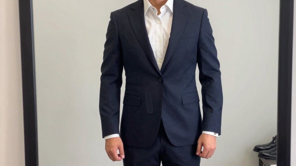 tailored fit and fabric