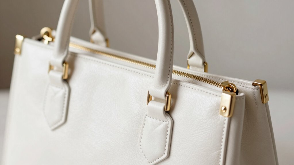 top structured handbag features