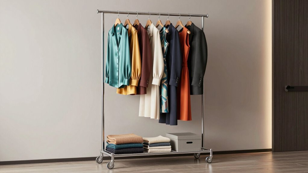 versatile space saving garment storage