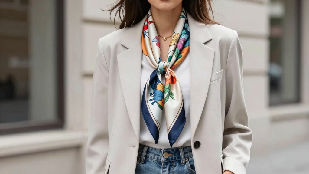 versatile vintage silk accessories