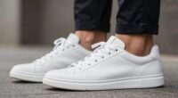 white sneakers elevate casual style