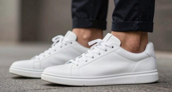 white sneakers elevate casual style