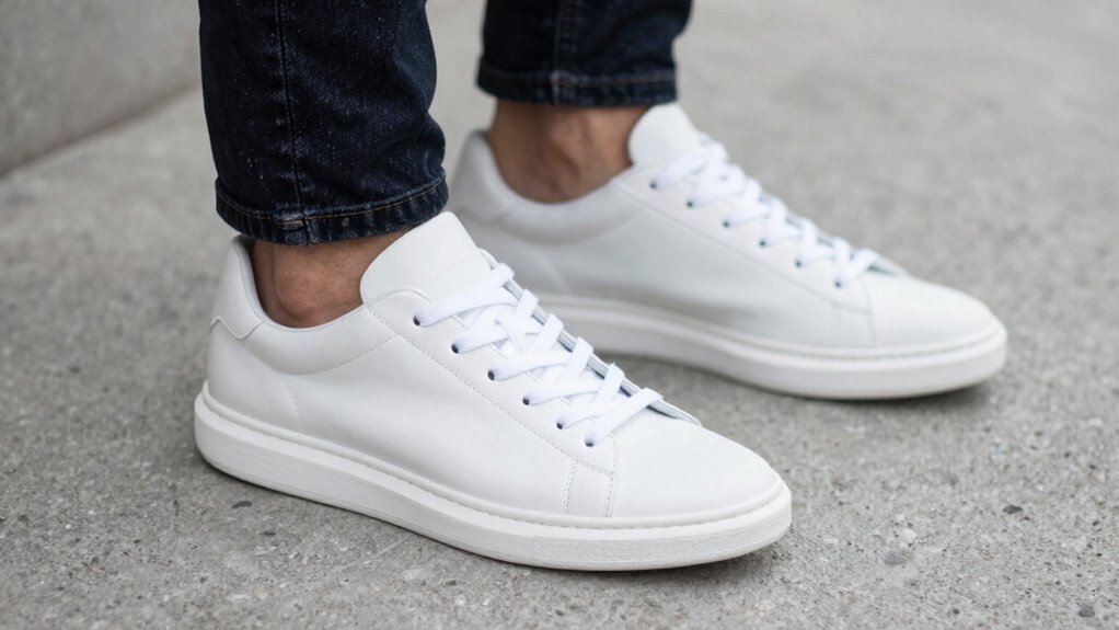 white sneakers versatile elegance