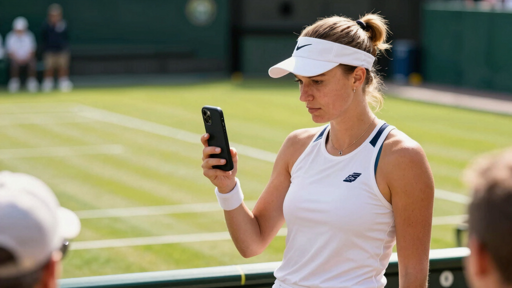 Tennis Fans In Awe Of Marta Kostyuk's Wimbledon Outfit