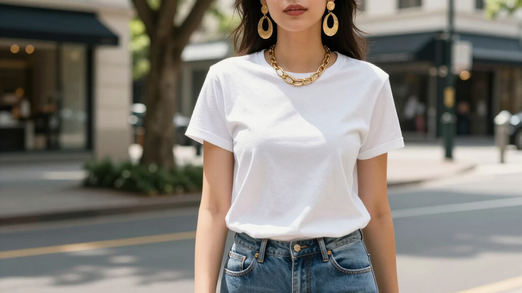 Can I Wear Big Jewels With My Jeans and T-Shirt?