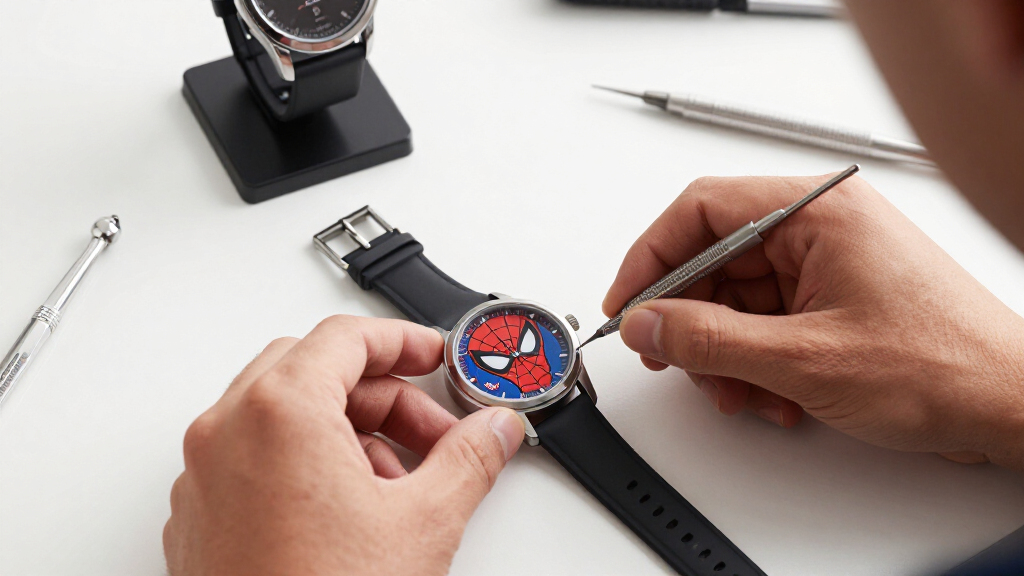 Citizen Swings Spider-Man Onto A Light-Powered Eco-Drive Watch With A "THWIP" Caseback