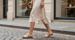 Don't Like Flip-Flops? Women in Their 30s and 40s Wear This Elegant Flat Sandal Instead
