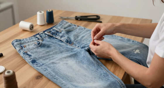 Hailey Bieber Gap Jeans