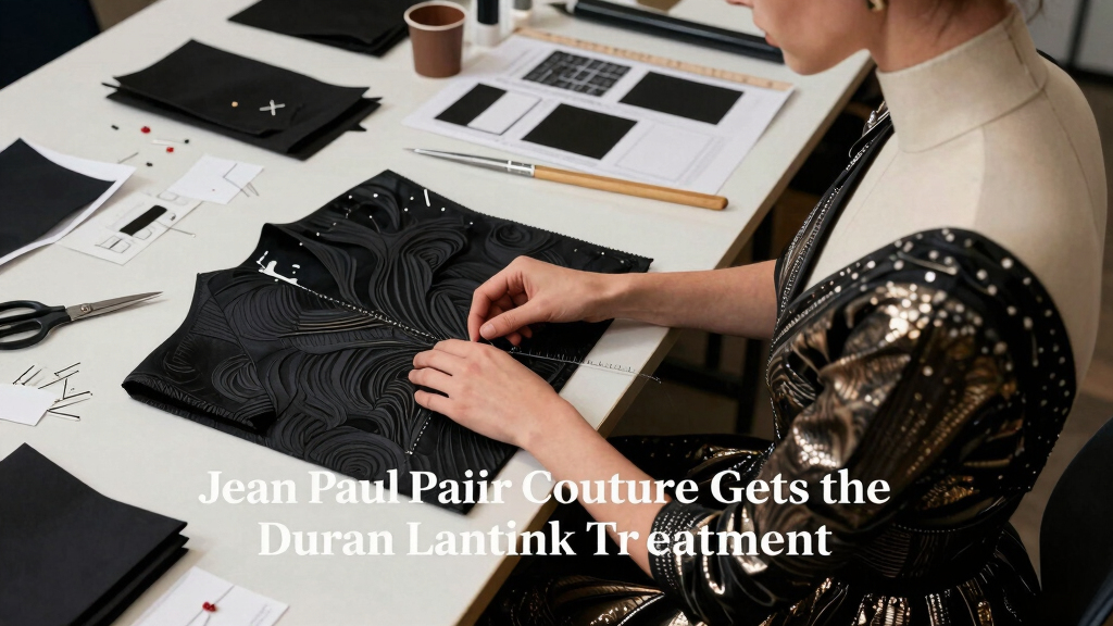 Jean Paul Gaultier Couture Gets the Duran Lantink Treatment