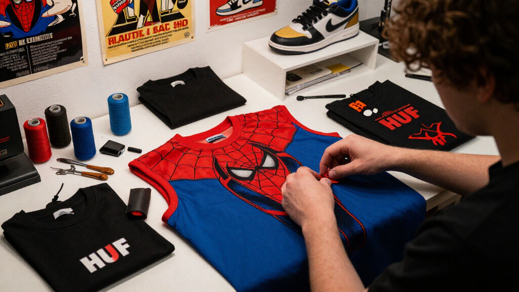 Marvel And HUF Reconnect For A '90s-Inspired ‘Spider-Man’ Capsule