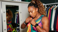 Naomi Osaka continues fashion show with latest eye-catching outfit at Wimbledon