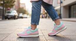This Candy-Colored New Balance Dad Sneaker Is A Rosey Dream