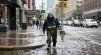 White River Flooding Threatens Fashion Mall, Keystone Avenue