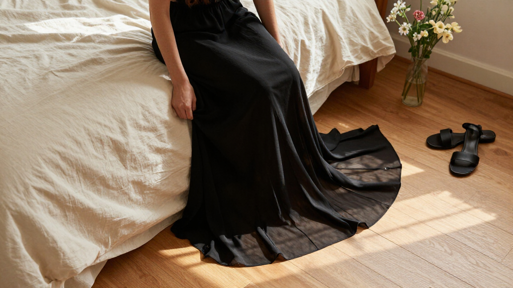 7 Best Sheer Black Maxi Dresses for Weddings, Parties, and Evenings in 2026