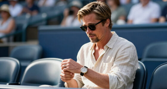 Brad Pitt Just Wore One Of Patek Philippe’s Most Important Vintage Watches At The US Open