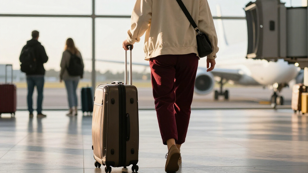 Hold The Black Pants—This Is The Airport-Pant-Color Trend You're About To See Everyone Wear Instead