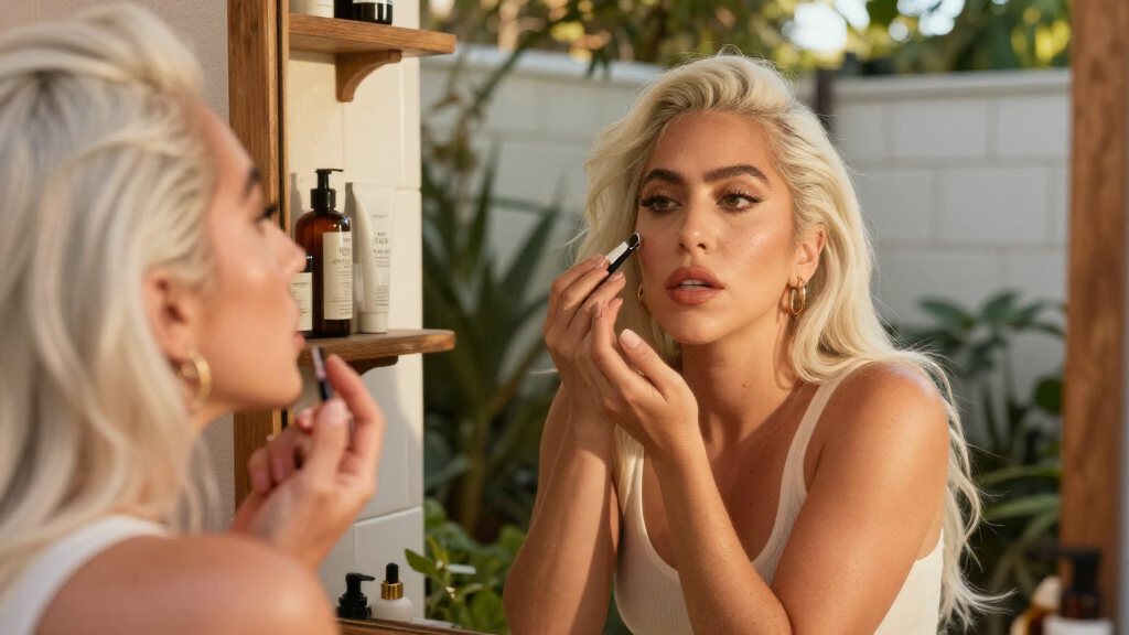 Lady Gaga Goes Makeup-Free As She Shares Her ‘Holy Trinity’ Beauty Routine