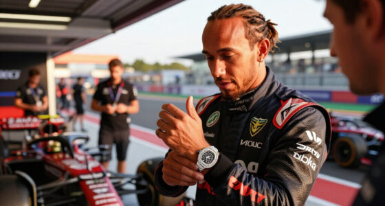 Lewis Hamilton’s Richard Mille Watch Is Packed With Diamonds—and F1 Engineering
