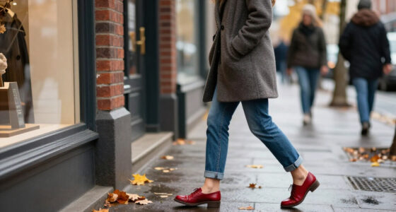 6 Ways To Wear Red Shoes With Jeans, Skirts And Trousers This Autumn