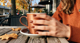 Brown Metallic Nails Are Fall’s Shiniest Obsession