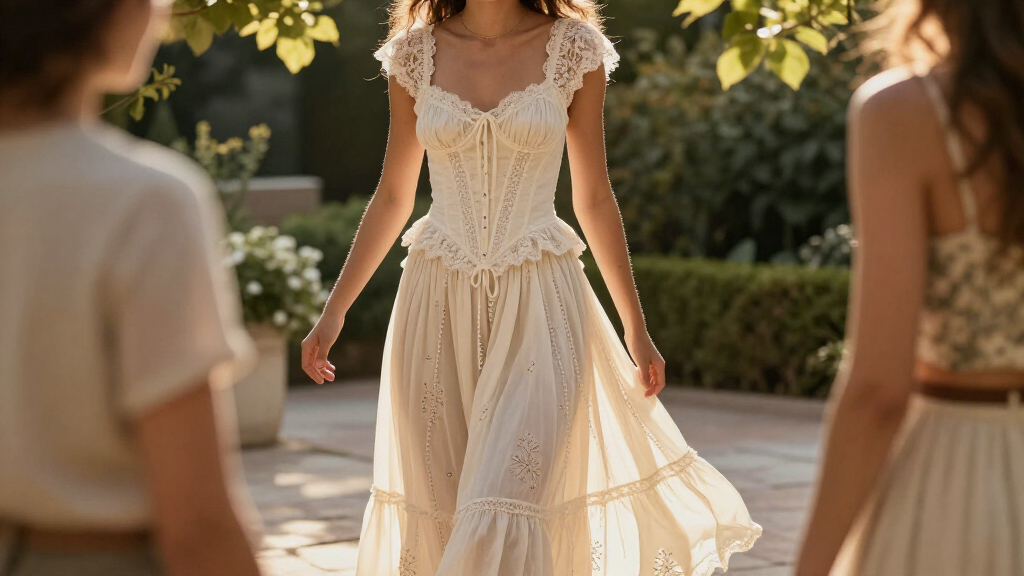 Daisy Edgar-Jones Revives The Most Romantic Chloé Corset Set From Stella McCartney’s Spring 1999 Collection