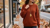 Let The Long Pendant Necklace Be Your Go-To Fall Jewelry Statement