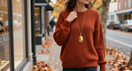Let The Long Pendant Necklace Be Your Go-To Fall Jewelry Statement