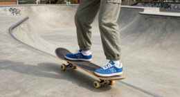 New Balance’s Blue Signature Skate Shoe Looks Incredible